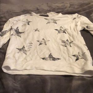 Start wrapped sweatshirt